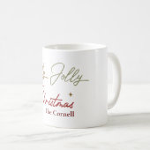 Holy Jolly Christmas Classic Mok, 11 oz Koffiemok (Voorkant rechts)