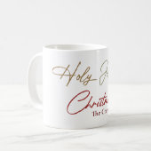 Holy Jolly Christmas Classic Mok, 11 oz Koffiemok (Voorkant links)