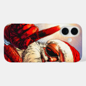 Holy Jolly Santa Divine Glow Case-Mate iPhone Case (Achterkant (horizontaal))