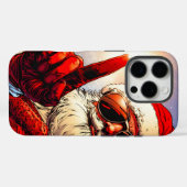 Holy Jolly Santa Divine Glow Case-Mate iPhone Case (Achterkant (horizontaal))