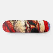 Holy Jolly Santa Divine Glow Persoonlijk Skateboard (Horizontaal)
