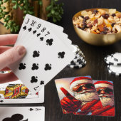 Holy Jolly Santa Divine Glow Pokerkaarten (Insitu)