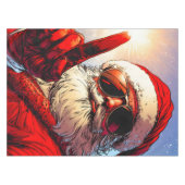 Holy Jolly Santa Divine Glow Tafelkleed (Voorkant (Horizontaal))