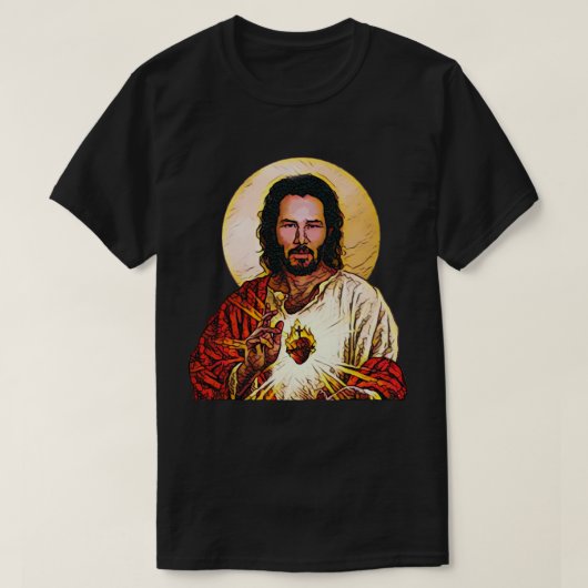 Holy Keanu - T-shirts, Gadgets & versterker; Gezic T-shirt (Design voorkant)