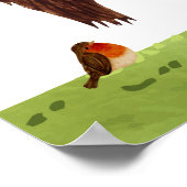 Holy Koe Boerderij Animal Baby shower Welkom Poster (Hoek)