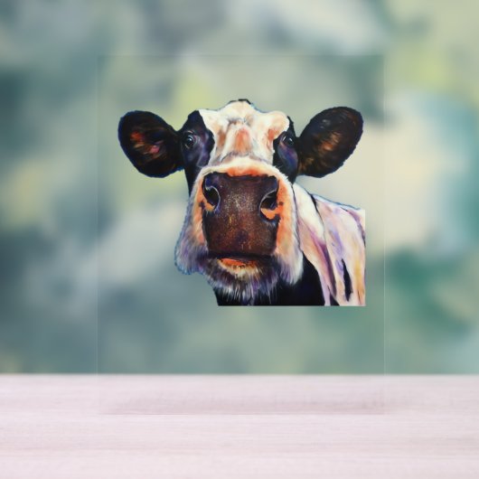 Holy Koe Classic T-shirt Acryl Bord (Neutraal)