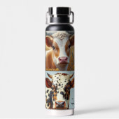 Holy Koe Collage Cool Milk Hot Chocolate Waterfles (Achterkant)