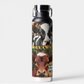 Holy Koe Collage Cool Milk Hot Chocolate Waterfles (Voorkant)