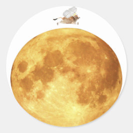 Holy Koe Envelope Seals Ronde Sticker