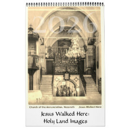Holy Land Bible Christian Sites Church Family Kalender