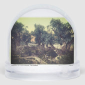 Holy Land Sneeuw Wereldbollen voor Kerst Sneeuwbol (Achterkant)