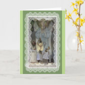 Holy Latin Mass Wenskaart Kaart (Gele Bloem)