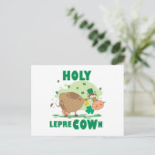 HOLY LepreCOWn T-shirts en cadeautjes Briefkaart (Staand voorkant)