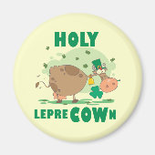 HOLY LepreCOWn T-shirts en cadeautjes Magneet (Voorkant)