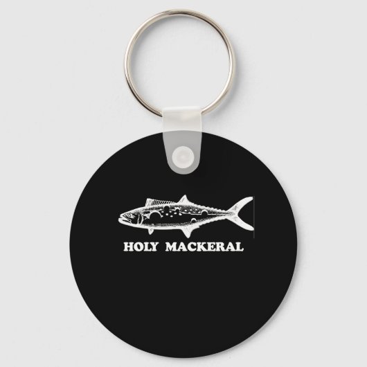 HOLY MACKERAL T-shirt Sleutelhanger (Voorkant)