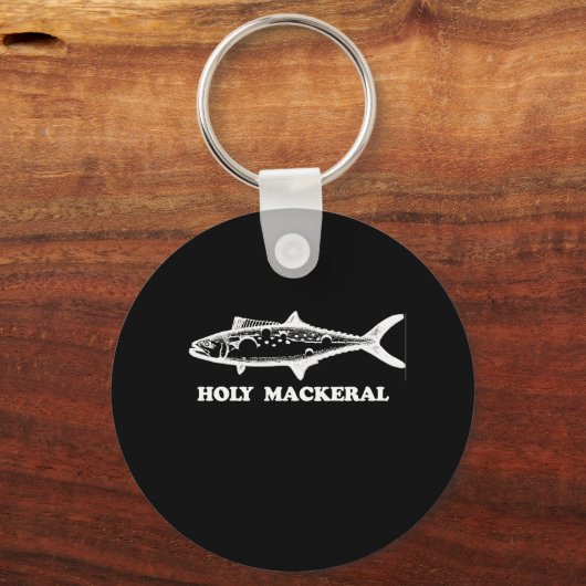 HOLY MACKERAL T-shirt Sleutelhanger (Voorkant)