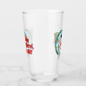 Holy Mackerel Ik ben 80 Grappig Gevist Glas (Rechts)