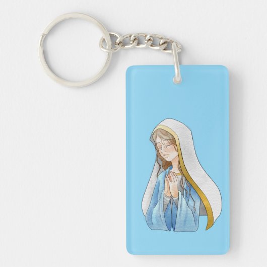 Holy Mary Key Ring Sleutelhanger (Voorkant)
