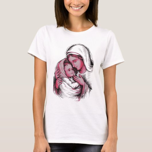 Holy Mary - Nossa Senhora T-shirt (Voorkant)