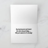 **HOLY MELY KUNT U NIET "13" REEDS ZIJN** KAART (Binnen)