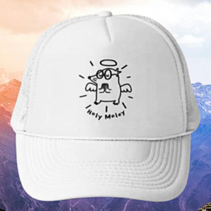 Holy Moley Funny Angel Mole Cartoon Pet