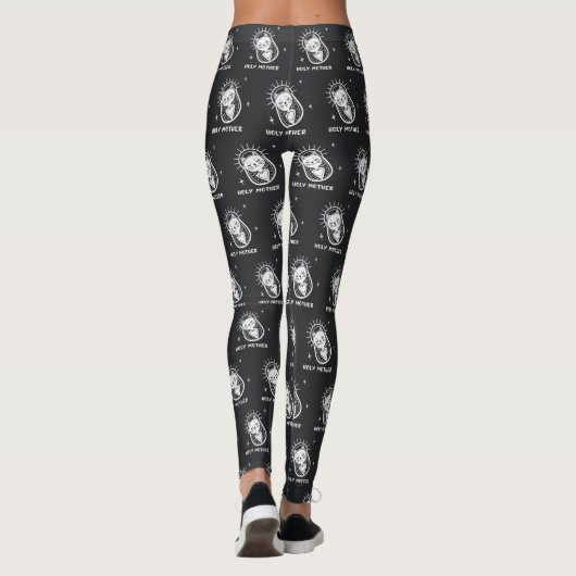 Holy Mother Cat Leggings (Achterkant)