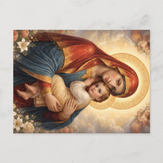Holy Mother of God – Divine Love & Protection´11 Briefkaart