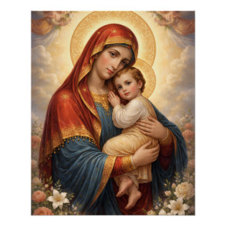 Holy Mother of God – Divine Love & Protection´11 Perfect Poster