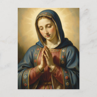 Holy Mother of God – Divine Love & Protection Briefkaart