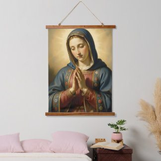 Holy Mother of God – Divine Love & Protection Hangend Wandkleed