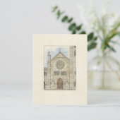Holy Name Cathedral Kaart (Staand voorkant)