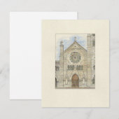 Holy Name Cathedral Kaart (Voorkant / Achterkant)