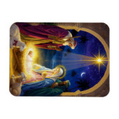 Holy Nativity Christmas Magneet (Horizontaal)
