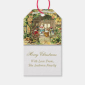 Holy Nativity Scene Gift Label Cadeaulabel (Voorkant)