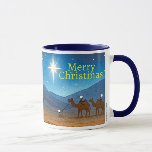 Holy Night Selfie Christmas 11 oz Coffee Mug Mok (Rechts)