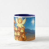 Holy Night Selfie Christmas 11 oz Coffee Mug Mok (Midden)