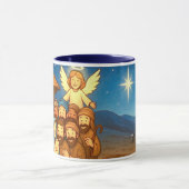 Holy Night Selfie Christmas 11 oz Coffee Mug Mok (Midden)