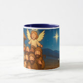 Holy Night Selfie Christmas 11 oz Coffee Mug Mok (Midden)