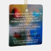 HOLY ORNAMENT - BLESSED AND ERKENDE BY GOD (Rechts)