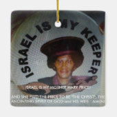 HOLY ORNAMENT - BLESSED AND ERKENDE BY GOD (Achterkant)