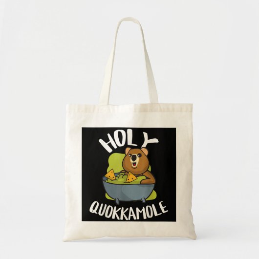 Holy Quokkamole Quokka Avocado Lover Guacamole Aus Tote Bag (Voorkant)