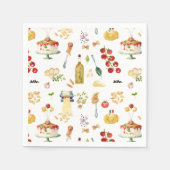 Holy Ravioli | Little Meatball Pasta Birthday Servet (Voorkant)