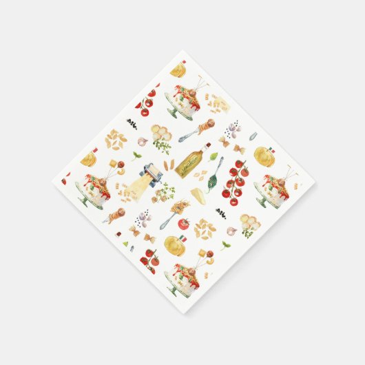 Holy Ravioli | Little Meatball Pasta Birthday Servet (Hoek)