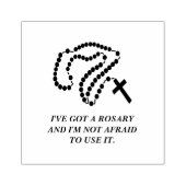 HOLY ROSARY BEADS VIRGIN MARY RUBBER STEMP RUBBERSTEMPEL (Afrduk)