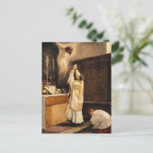 Holy Sacrifice of the Mass Catholic Priest Briefkaart (Staand voorkant)