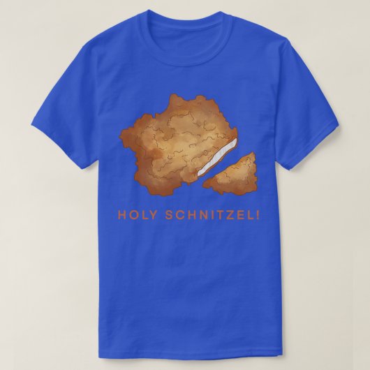 HOLY SCHNITZEL!  T-SHIRT (Design voorkant)