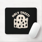 Holy Sheet Funny Halloween Ghost Holy Sheet Muismat (Met muis)