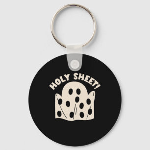 Holy Sheet Funny Halloween Ghost Holy Sheet Sleutelhanger