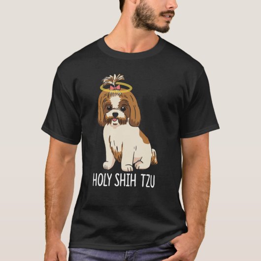 Holy Shih Tzu T-shirt (Voorkant)