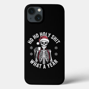 Holy Shirt wat een jaar kerst Humor skelet Case-Mate iPhone Case